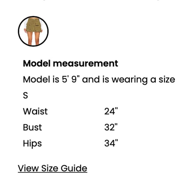 AEXAE Mini Skirt with Pockets - Picture 10 of 10